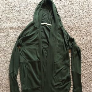 Zella Oversized Green Cardigan Size S NEVER WORN!!